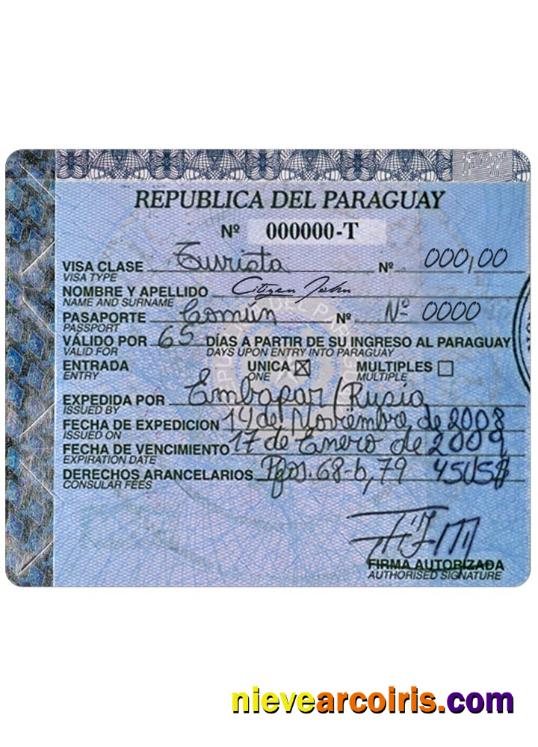 PARAGUAY visa